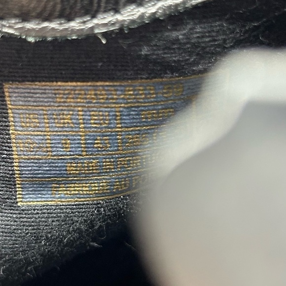 Levi's Black Leather Ankle Zip Up Block Heeled Boho Boots, Women’s Size 10. - Picture 10 of 12